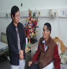 徐克伟会长带领常务副会长一行看望名誉会长于鹤延先生