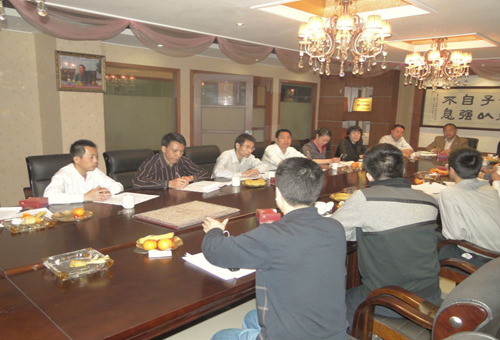 各商（协）会秘书长定期交流会议在台州商会会所召开