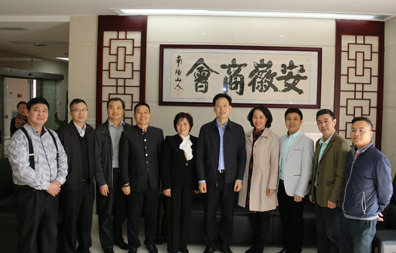 杨文龙副市长等市委各部门领导莅临我商会开展调研工作